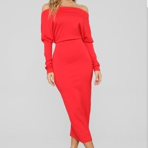 Classy Off The Shoulder Dress